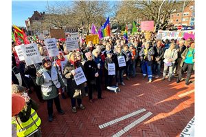 Demo gegen Rechts in Emden