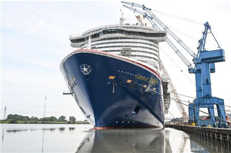 Es ist noch kein Jahr her, dass die Carnival Jubilee das Dock der Meyer Werft in Papenburg verlassen hat.