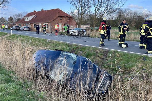 Norden: Schwerer Unfall in der Ostermarscher Straße mit Verletzten